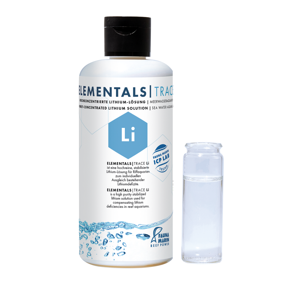 Fauna Marin Elementals Trace Li - Lithium - 250 ml